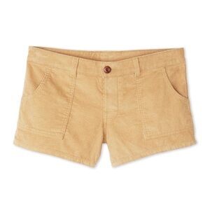 NWT Birdwell Beach Britches classic corduroy Shorts in toast sz4